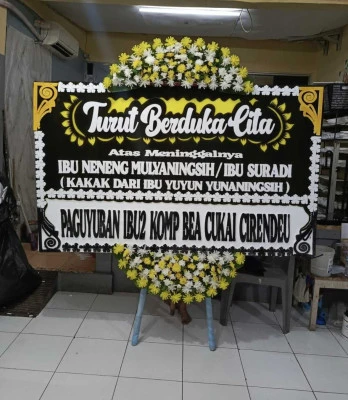 Papan Bunga di Ngasinan Kragan